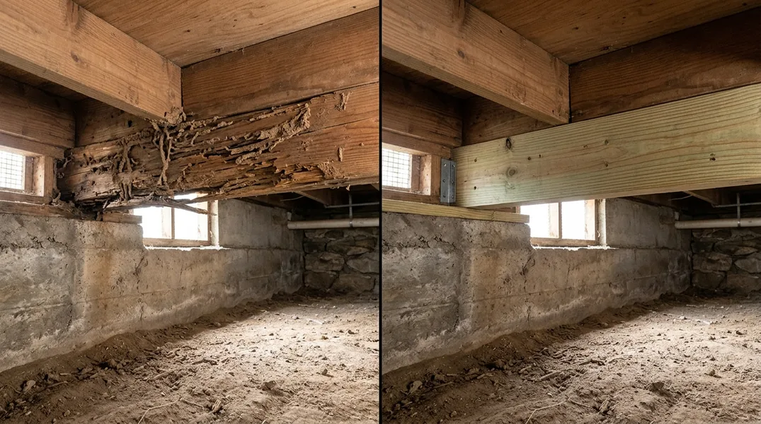 Dry Rot, Carpenter Ants or Dampwood Termites: How to Tell What's Damaging Your Salem House
