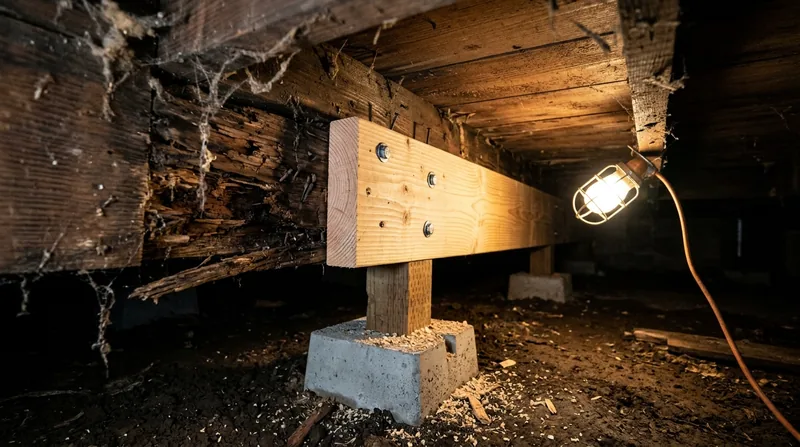 Floor Joist & Subfloor Repair Salem