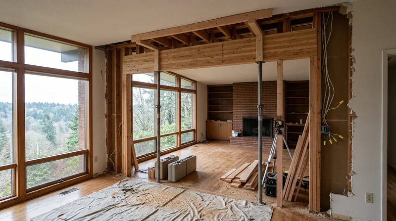 Beam Replacement & Load-Bearing Wall Removal Salem